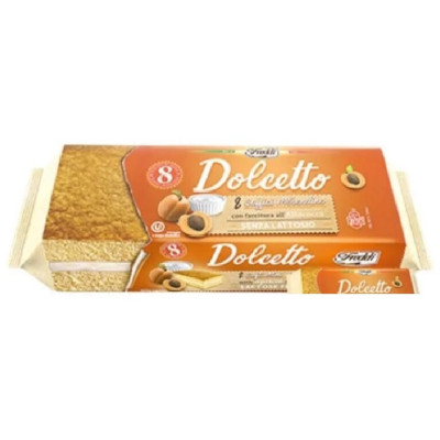 Freddi piskóta töltött kajszibarack ízű 25 g (8 db/#) Freddi piskóta töltött kajszibarack ízű 25 g (8 db/#)
