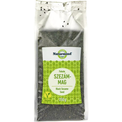 Naturmind szezámmag fekete 250 g Naturmind szezámmag fekete 250 g