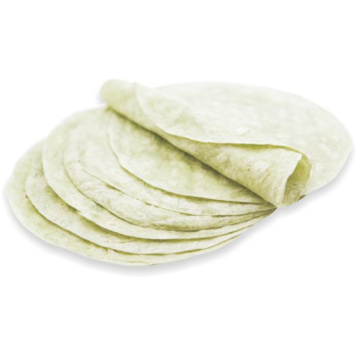 Tortilla lapok 25 cm spenótos búzalisztből (10 db/csomag)