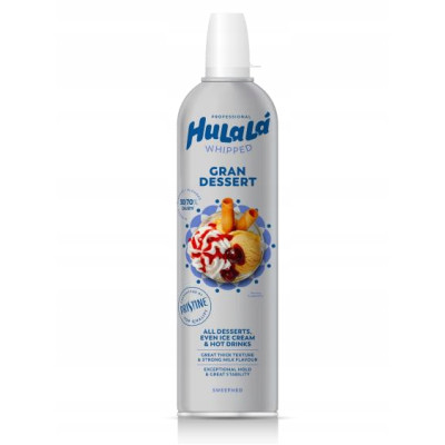 Hulala habspray Gran Dessert (növényi) sweetened 700 ml Hulala habspray Gran Dessert (növényi) sweetened 700 ml