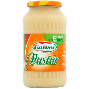 Univer mustár üveges (E-mentes) 700 g