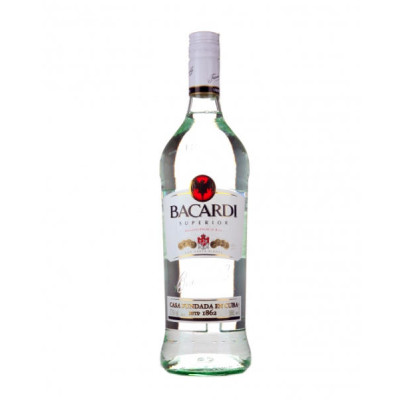 R Bacardi Carta Blanca Rum 37,5% 1 l DRS R Bacardi Carta Blanca Rum 37,5% 1 l DRS