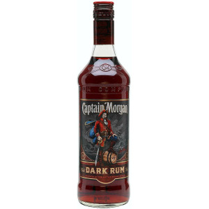 R Captain Morgan Dark Rum 40% 0.7L DRS
