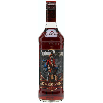 R Captain Morgan Dark Rum 40% 0.7L DRS R Captain Morgan Dark Rum 40% 0.7L DRS