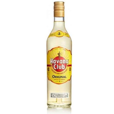 R Havana Club 3 év Rum 37.5% 1 l DRS R Havana Club 3 év Rum 37.5% 1 l DRS
