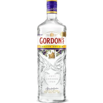 G Gordon’s Gin 37.5% 1 l DRS G Gordon’s Gin 37.5% 1 l DRS