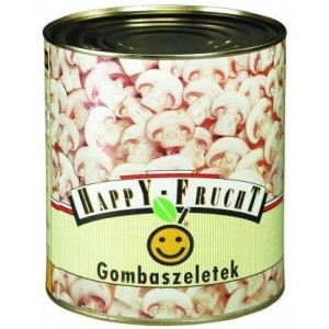 Happy Frucht Gomba szeletelt 2.550 g konzerv