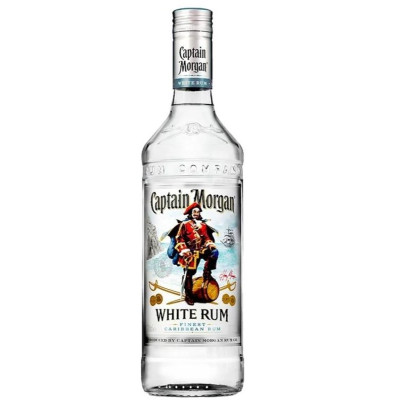 R Captain Morgan Rum White 0.7L 37.5% R Captain Morgan Rum White 0.7L 37.5%