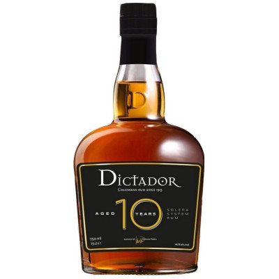 R Dictador Rum 10y 0.7L 40% R Dictador Rum 10y 0.7L 40%