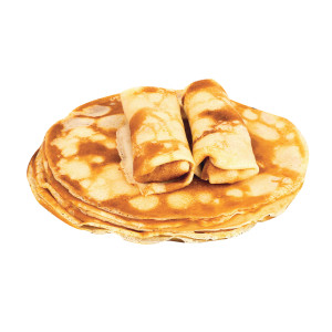 Palacsinta készre sütött 22,5 cm 60 g (100 db/#) mirelit