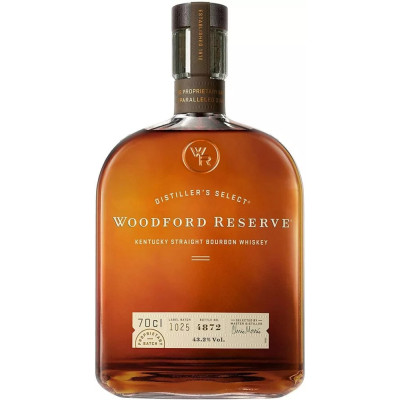 W Woodford Reserve Whisky 0.7L 43.2% W Woodford Reserve Whisky 0.7L 43.2%