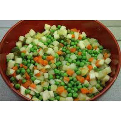 Franciasaláta alap 2,5 kg (4 db/#) mirelit