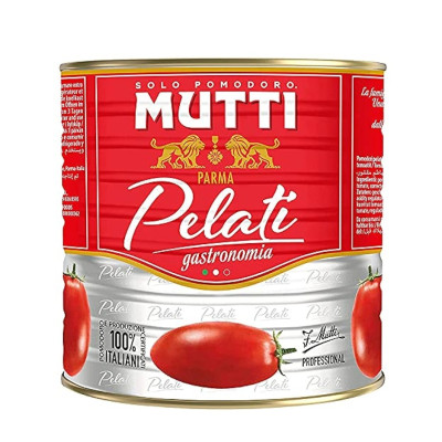Mutti hámozott paradicsom egész 2.500 g Mutti hámozott paradicsom egész 2.500 g