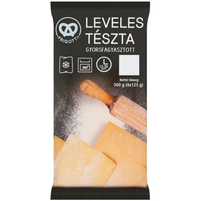 Leveles tészta 500 g mirelit