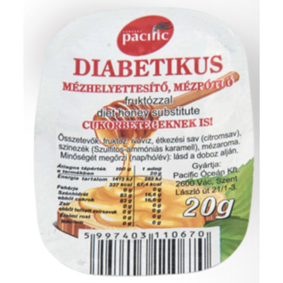 Mézpótló diabetikus 20 g /25 g (100 db/#)