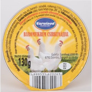 Baromfikrém csirkemájjal 30 g (36 db/#) EUROFOOD