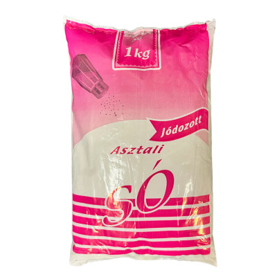 Asztali só jódozott 1 kg