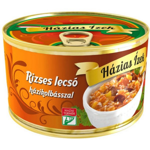 Rizses lecsó házi kolbásszal 400 g HÁZIAS ÍZEK