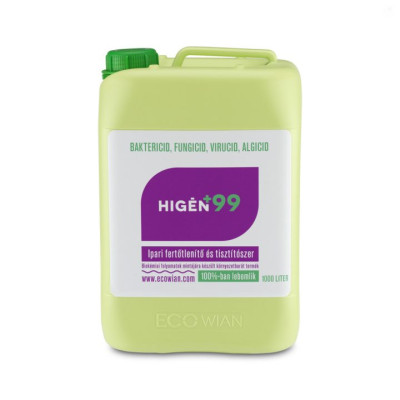 Higén +99 fertőtlenítő 5 l ECOWIAN Higén +99 fertőtlenítő 5 l ECOWIAN