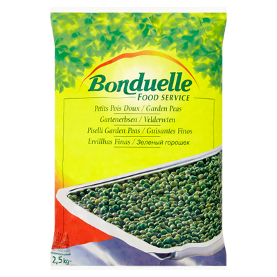 Zöldborsó 2,5 kg BONDUELLE mirelit