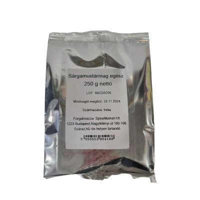 Mustármag egész 250 g sárga SPICEMARKET