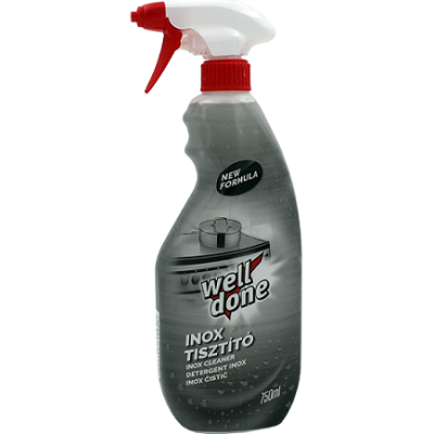 Inox tisztító 750 ml WELL DONE