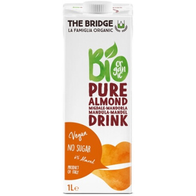 Mandulaital natúr Pure 1 l BRIDGE BIO
