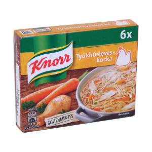 Tyúkhúsleves kocka 60 g KNORR