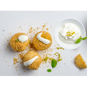 Túrógombóc 3,2 kg + 0,3 kg morzsa BOMBAJÓ TEJFÖL mirelit