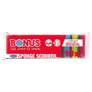 Mosogatószivacs 10 db-os BONUS