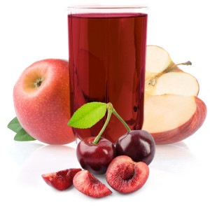 Gyümölcslé alma-meggy 100 % 0,2 l (27/#) HÜGLI