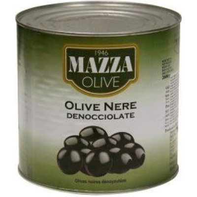 Olívabogyó fekete magozott 2.650 ml /1.320 g MAZZA Olívabogyó fekete magozott 2.650 ml /1.320 g MAZZA