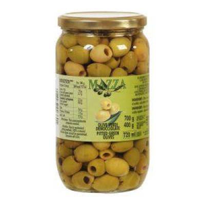 Olívabogyó zöld magozott 700/400 g MAZZA Olívabogyó zöld magozott 700/400 g MAZZA
