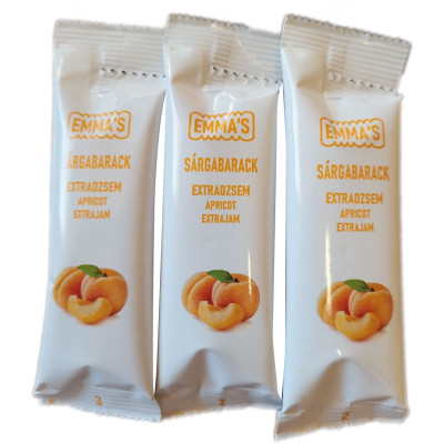 Mini extra jam sárgabarack 25 g (100 db/#) MÉZESDUÓ