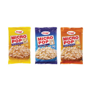 Popcorn micro 100 g sós/vajas/sajtos MOGYI