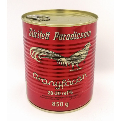 Paradicsompüré 28-30% 850 g ARANYFÁCÁN