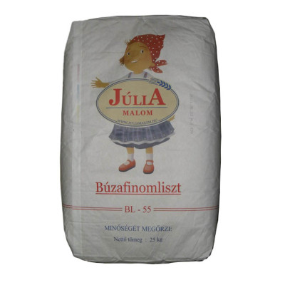 Finomliszt BL-55 25 kg JÚLIA MALOM