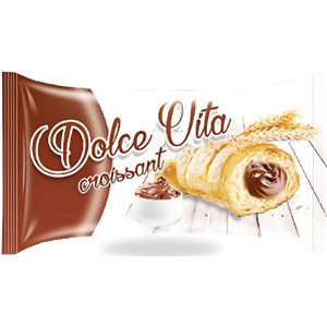 Croissant kakaó 50 g (40 db/#) DOLCE VITA