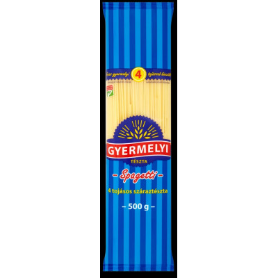 Spagetti 4 tojásos 500 g GYERMELYI