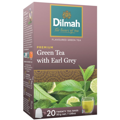 Dilmah green filteres tea earl grey 30 g Dilmah green filteres tea earl grey 30 g