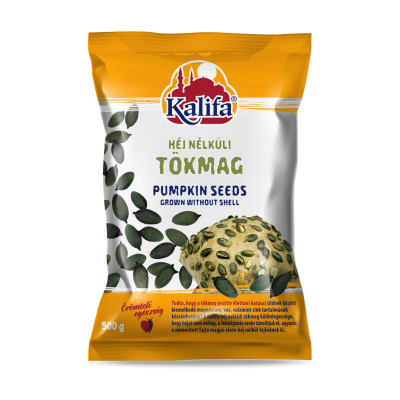 Tökmag héj nélkül 500 g KALIFA Tökmag héj nélkül 500 g KALIFA