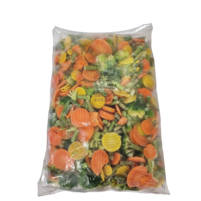 Euro Mix zöldségkeverék 2,5 kg mirelit