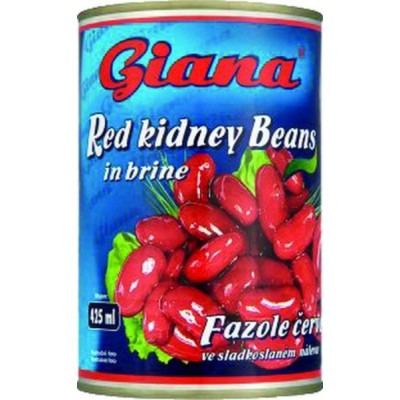 Vörösbab konzerv 425 ml GIANA/FRUPPY/KIDNEY/HARDWEST