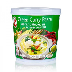 Curry paszta green 400 g COCK BRAND