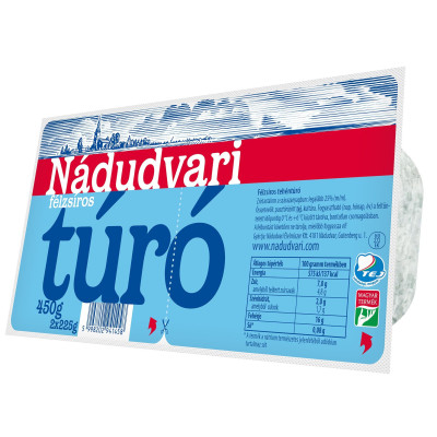 Tehéntúró 450 g NÁDUDVARI Tehéntúró 450 g NÁDUDVARI
