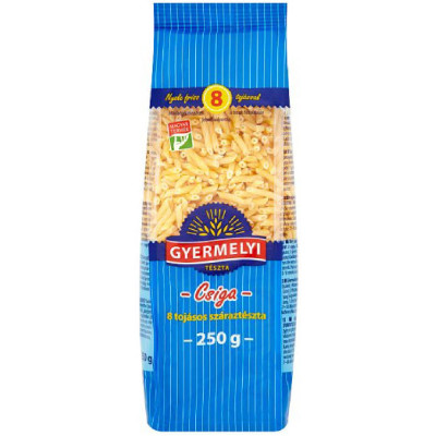 Csigatészta 8 tojásos 250 g GYERMELYI