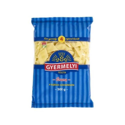 Csuszatészta 4 tojásos 500 g GYERMELYI
