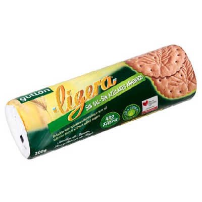 Gullon Ligera keksz hozzáadott só- és cukor nélkül 200 g