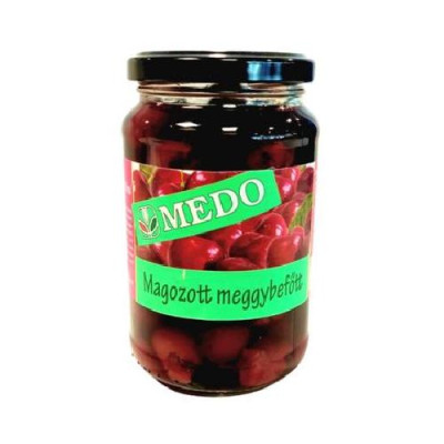 Meggybefőtt magozott cukor nélkül 700/350 g MEDO/BUGACI