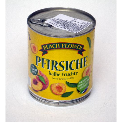 Őszibarack felezett light 810/480 g BEACH FLOWER